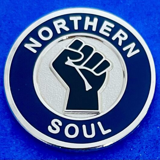 thumbnail image 2 of 'Northern Soul Keep The Faith' Sew Or Iron-On Patch – Clenched Fist Badge 2 of 3